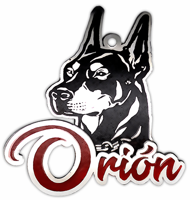 Placa para perro Cod. 45