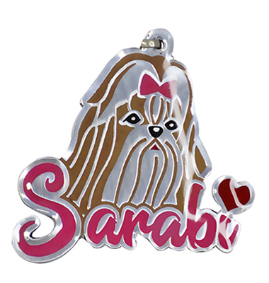 Chapa perro Shih tzu 03