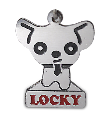 Chapa perro chihuahua